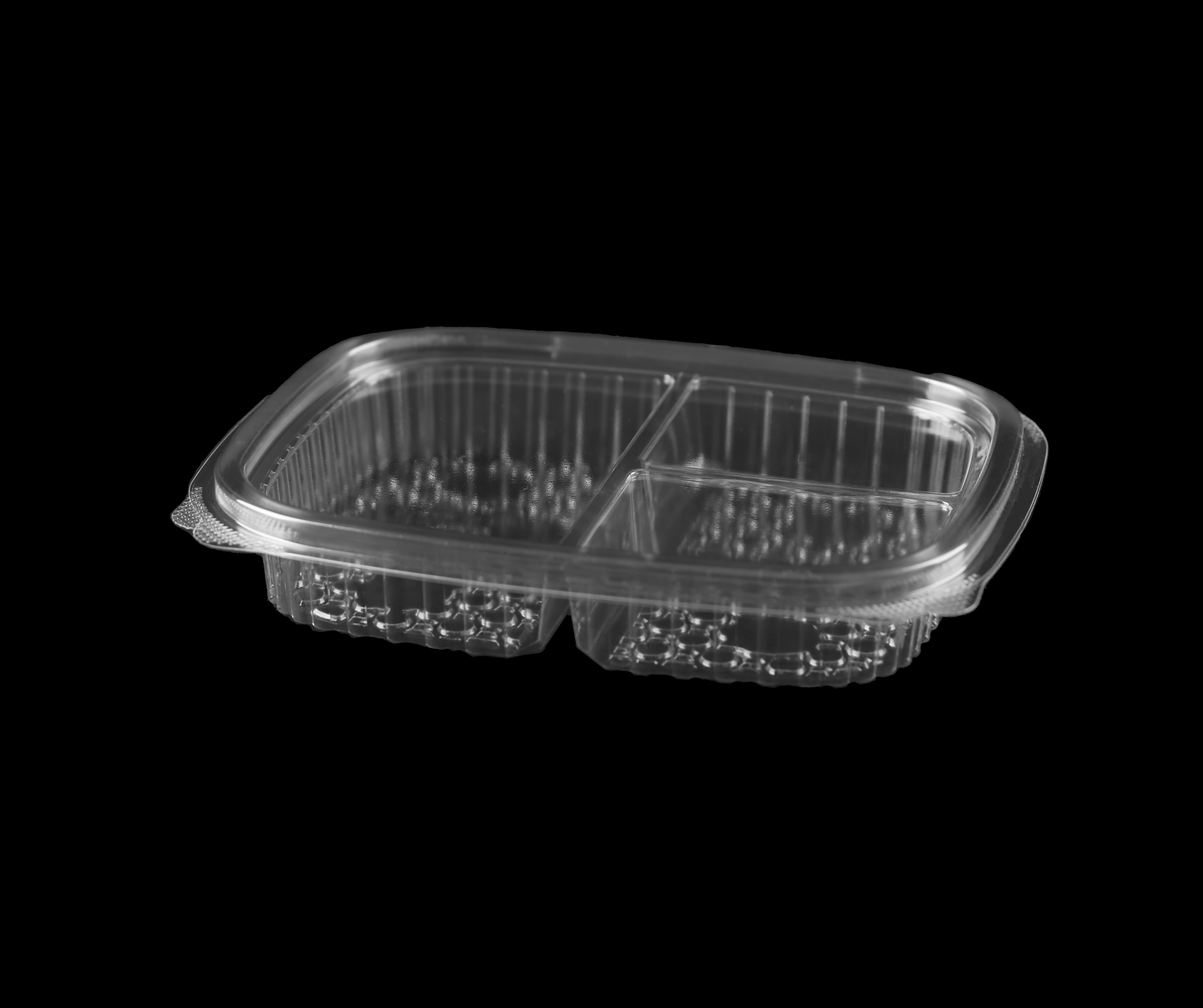 943 Hinged Lid Oval Container 