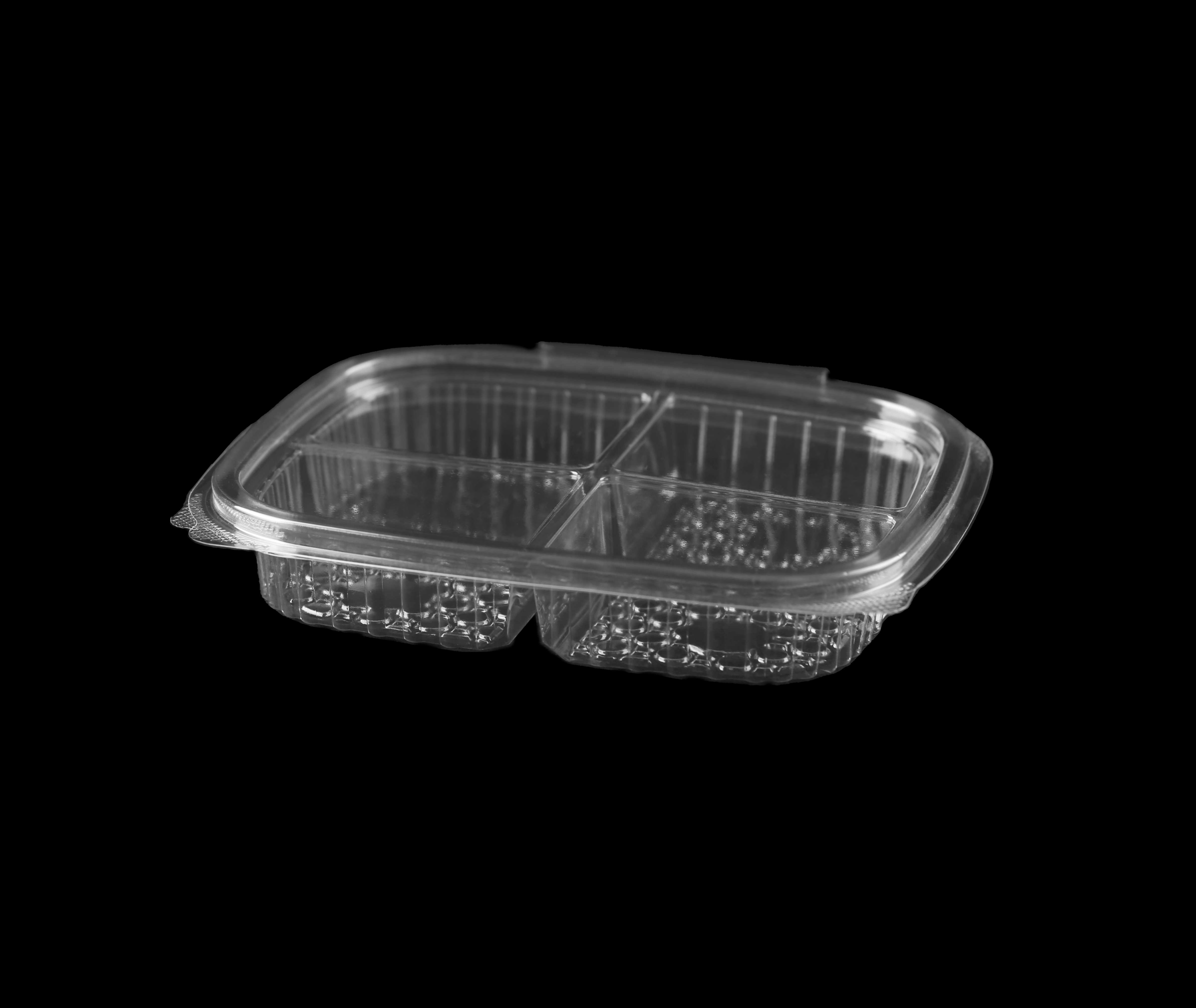 944 Hinged Lid Oval Container 